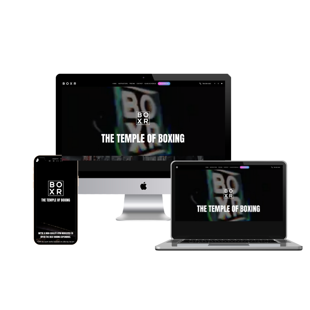 Morato Design Co Portfolio Boxing Gym Website