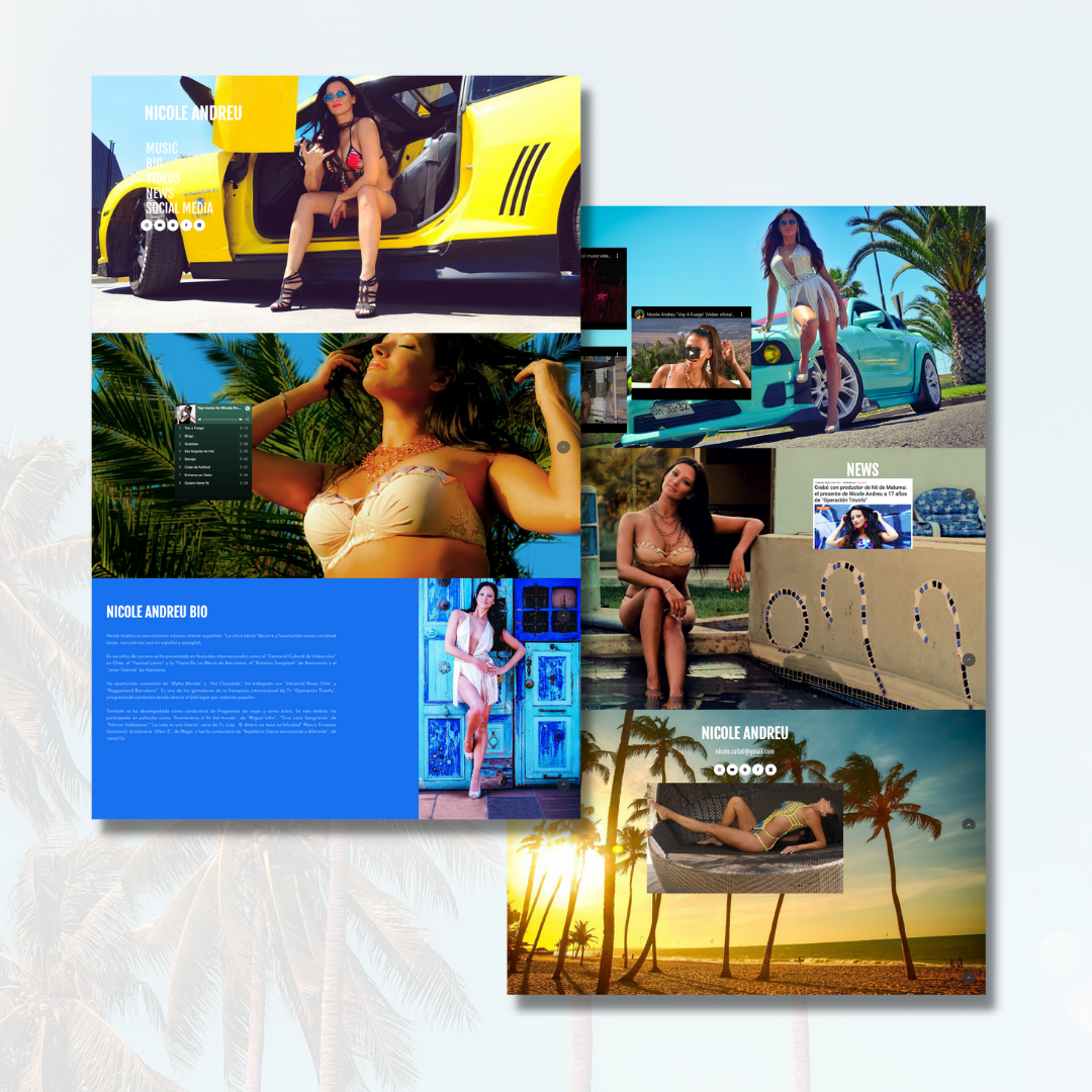 Morato Design Co Portfolio Singer Website